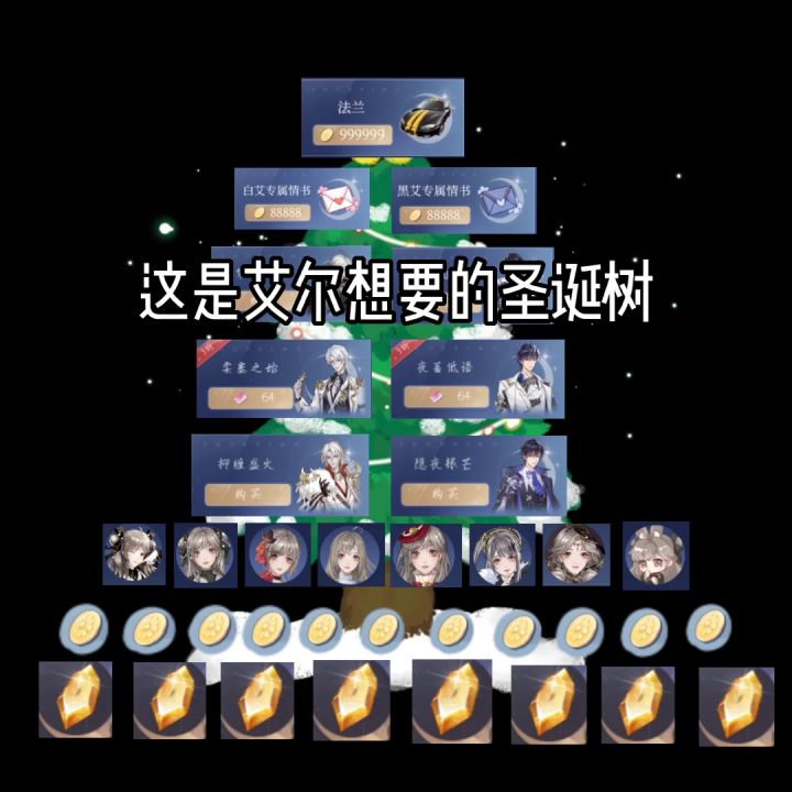 我送艾尔的圣诞树vs艾尔想要的圣诞树截图