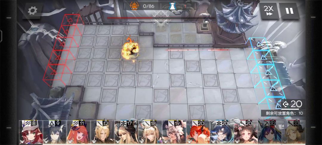 明日方舟将进酒IS-8突袭高配思路截图