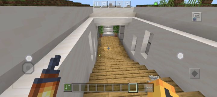 模仿B站建筑大佬《一个设计师挖的洞》截图