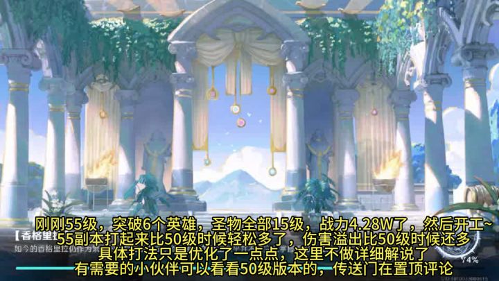 55级4.28W战力完美通关至暗荆棘截图