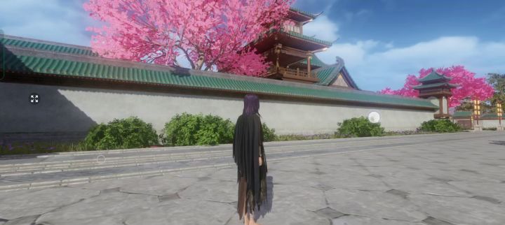 新角色的衣服好飘逸截图