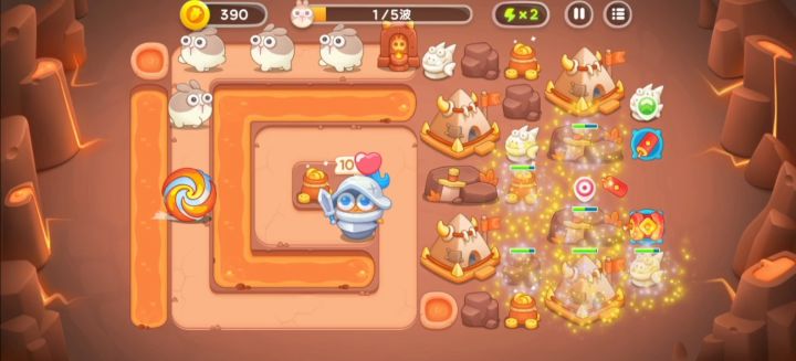 饿龙传说第24关全清通关截图