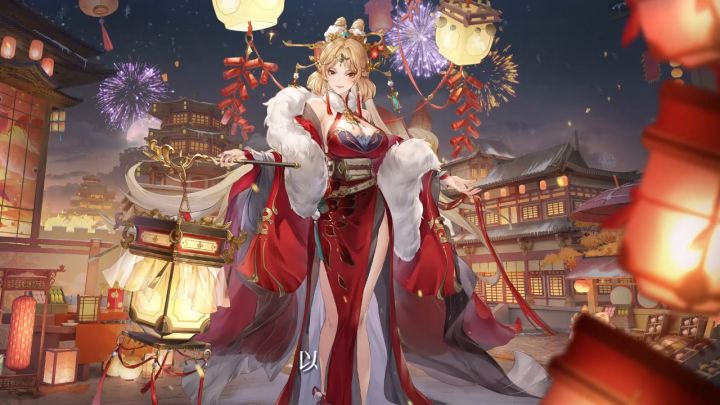 武将拜年丨大年初三，王元姬以宫灯祈福截图