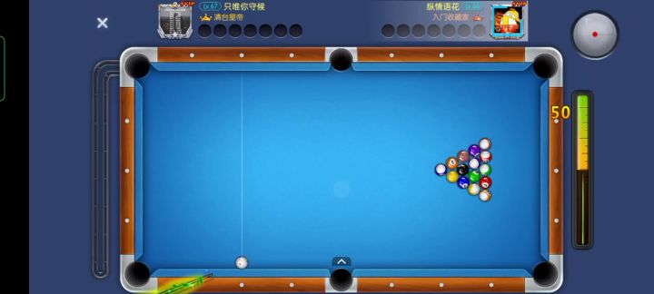 对手没开进球,一杆解开困难局面。截图