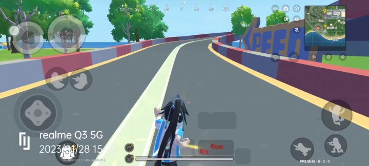 挑战只用冲拳和跳跑完赛道截图