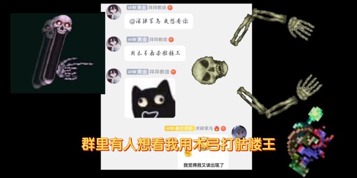 木弓击杀骷髅王截图