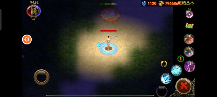 我在乌鸦之霜练手法截图