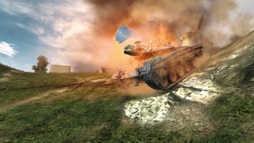 《坦克世界闪击战》迅疾猎手：T49“冠龙”