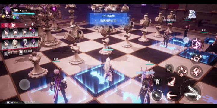 魔棋战局团本奥菲莉亚视角
另一对+20武器魔剑士截图