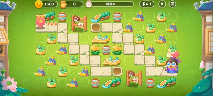 【保卫萝卜4纸鸢探春】第2关,稳定无伤全清金萝卜!截图