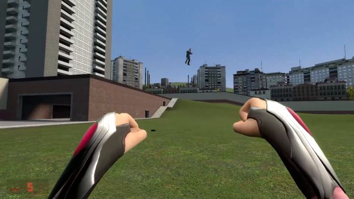 【Gmod】把花翎做成Nextbot截图