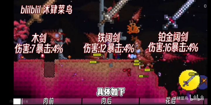 [泰拉瑞亚]战士所有武器饰品装备攻略截图