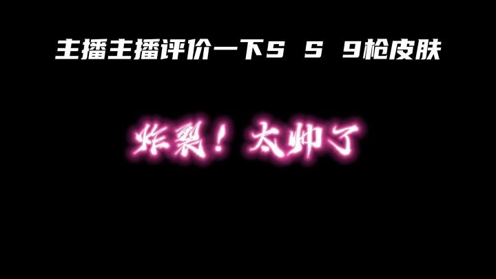 SS9赛季的枪皮肤也太帅了截图