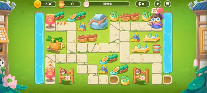 【保卫萝卜4纸鸢探春】第10关,稳定无伤全清金萝卜!截图