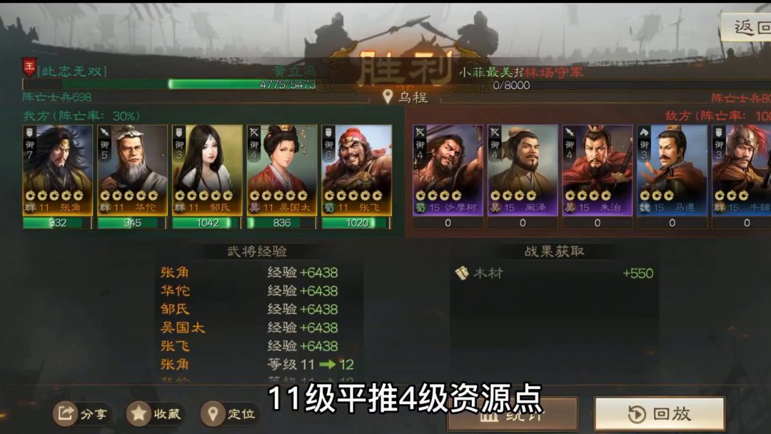 怎么无限体力，11级速推4级资源点……截图