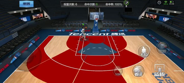 卷毛科专属姿势扣篮--对应上次的上篮截图