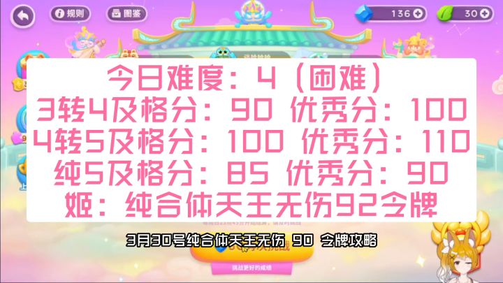 3月30日 周四 无伤92令牌攻略【保卫萝卜4周赛】截图