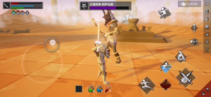 还是我,37级全技加点,30秒杀沙漠死神阿努比斯截图
