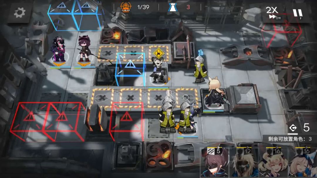 「明日方舟」第十二章  磨难险地环境 12-14单核截图