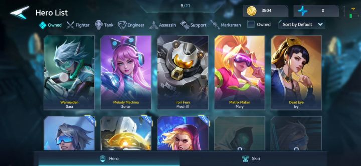 《英魂2》英雄及皮肤鉴赏截图