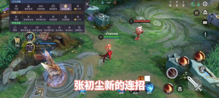 自用张初尘连招分享截图