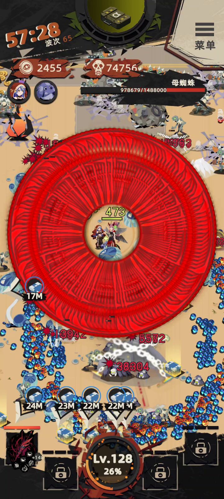 一种武器刷无尽，无敌截图