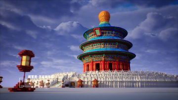 迷你世界精品地图赏析第二弹来啦！跟着建筑大神一起云游大美中国