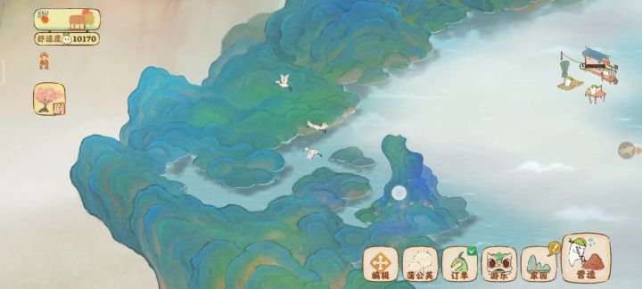 记录一下这些鸟,点到他们会飞走诶截图