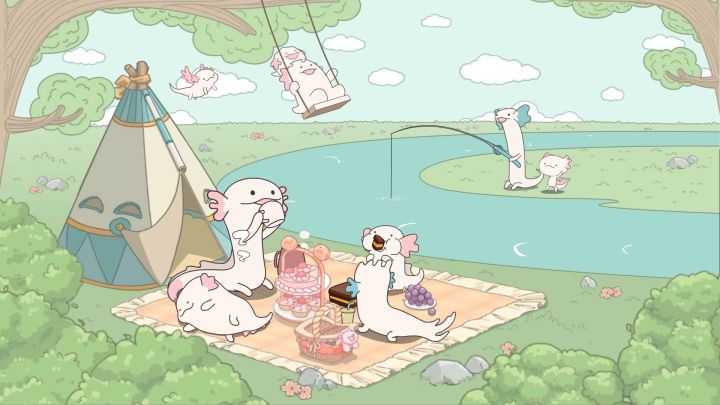 春日很短，一起和蝾螈去野餐吧！截图