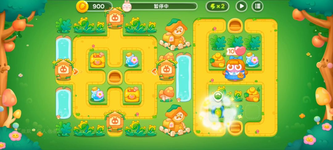 【保卫萝卜4绿野奇缘】第58集攻略，稳定无伤全清金萝卜！截图