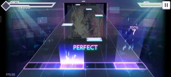 [Malody V Composer]Pjsk皮肤试做演示截图