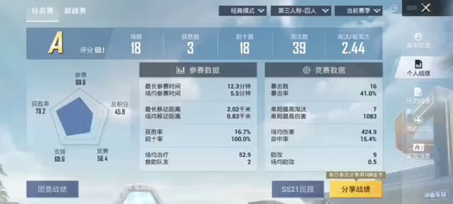 #和平精英截图