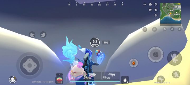 外星战将对决巨大的呆呆龙截图