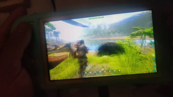 switch能跑这个画质的方舟,相当不错了截图