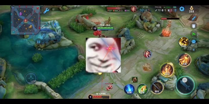王者荣耀下落伤害!?截图