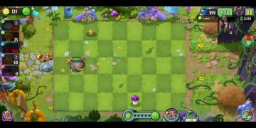 [植物大战僵尸]魔法森林第二章第四关困难 全一阶平民攻略