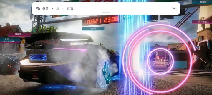 击飞这么高？截图
