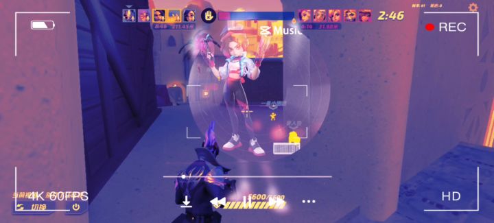 掏狙和申鹤打对抗赛截图