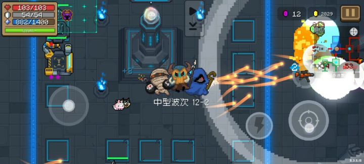 守护神殿 骑士三技能满配爽局截图