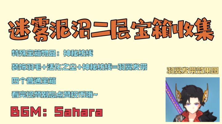 迷雾泥沼二层宝箱全收集截图