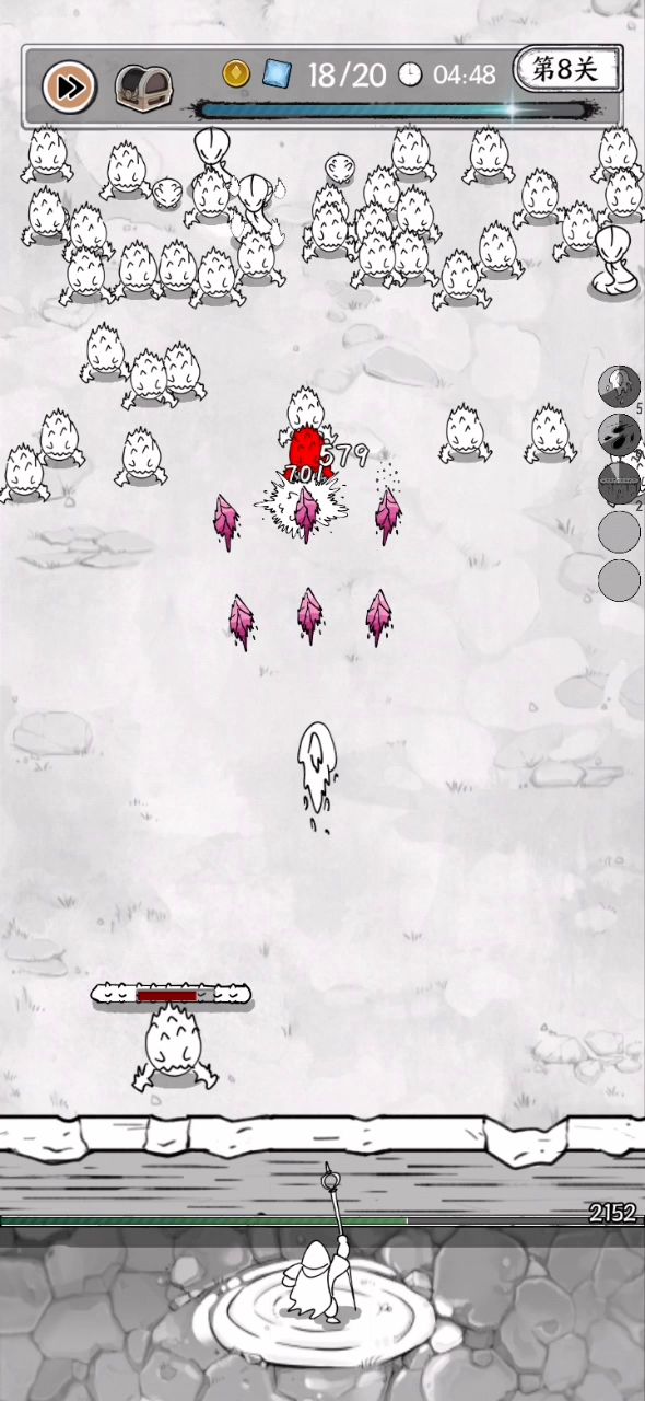 无敌的boss,无法锁定截图