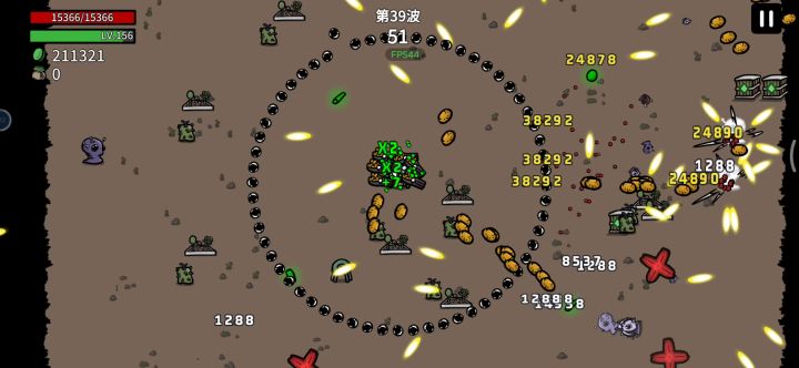 农夫玩到后面就是数值爆炸截图