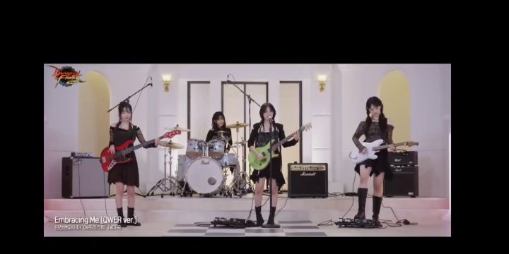 DNF请来财阀女团音乐表演截图
