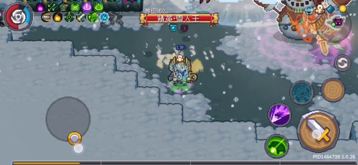 最低配置游侠单过雪人王截图