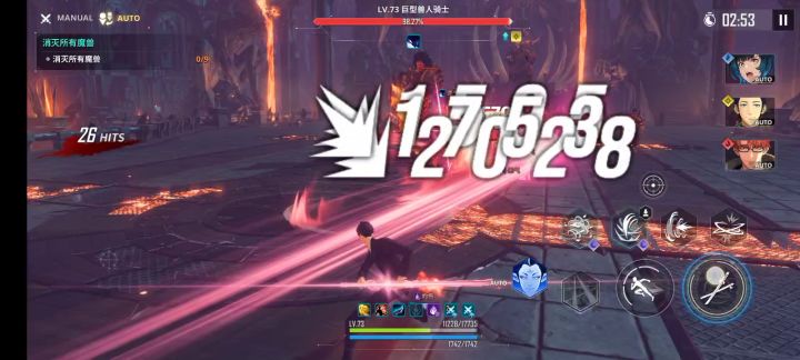 25w零氪极限秀大boss截图