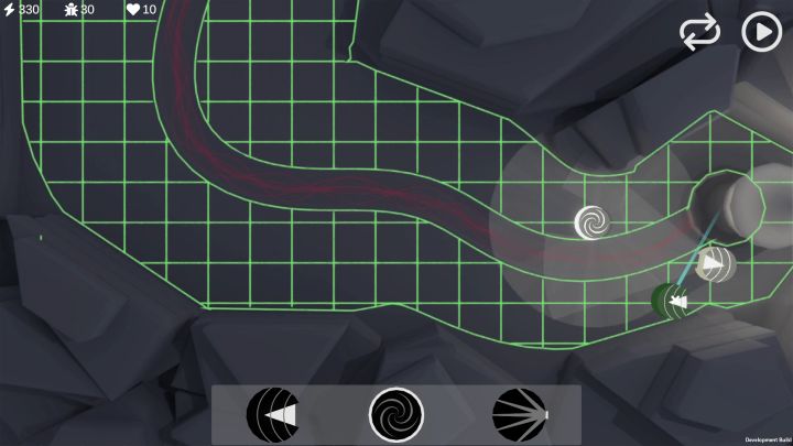 作为一个塔防，有着很奇妙的gameplay截图