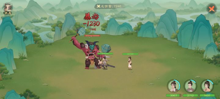 孟河大招bug截图