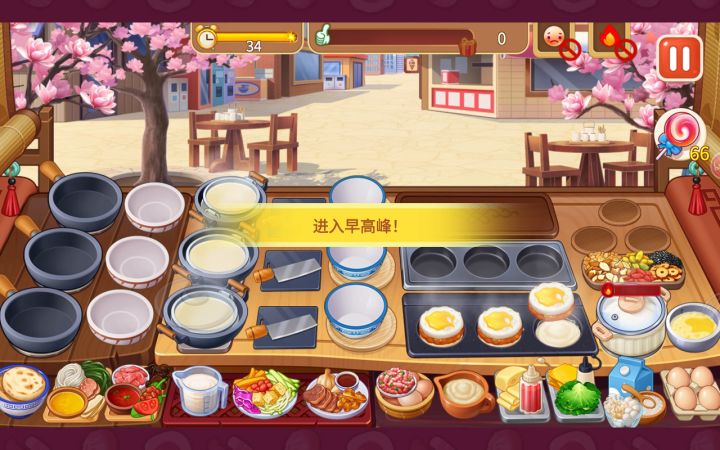 尽力局局长！新关卡鸡蛋汉堡店挑战赛无道具52好评录屏截图