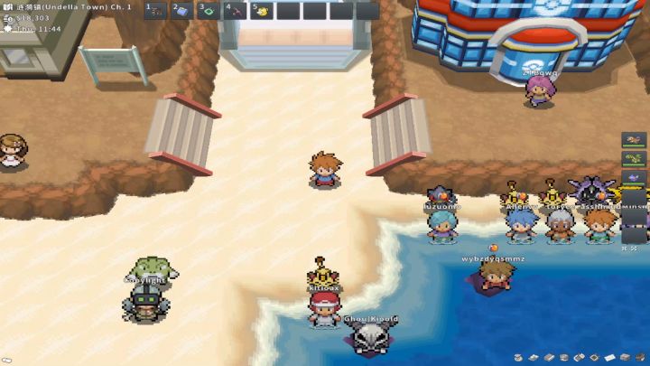 pokemmo全球在线网游神坡农二挑战花250万游戏币开40个神秘盒子！截图