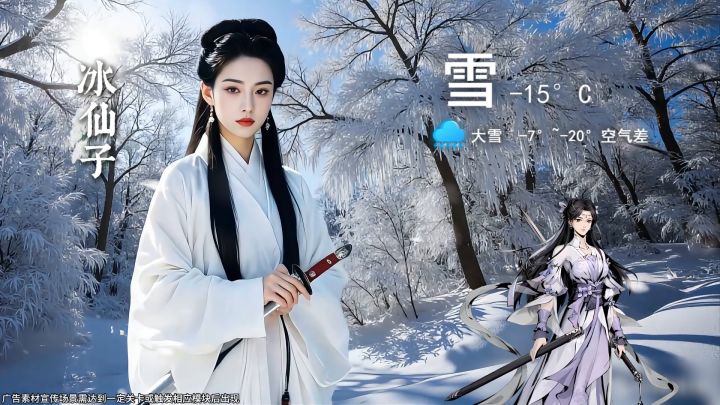 这样的天气预报你看嘛~快来自在江湖,圆你一个武侠梦!截图